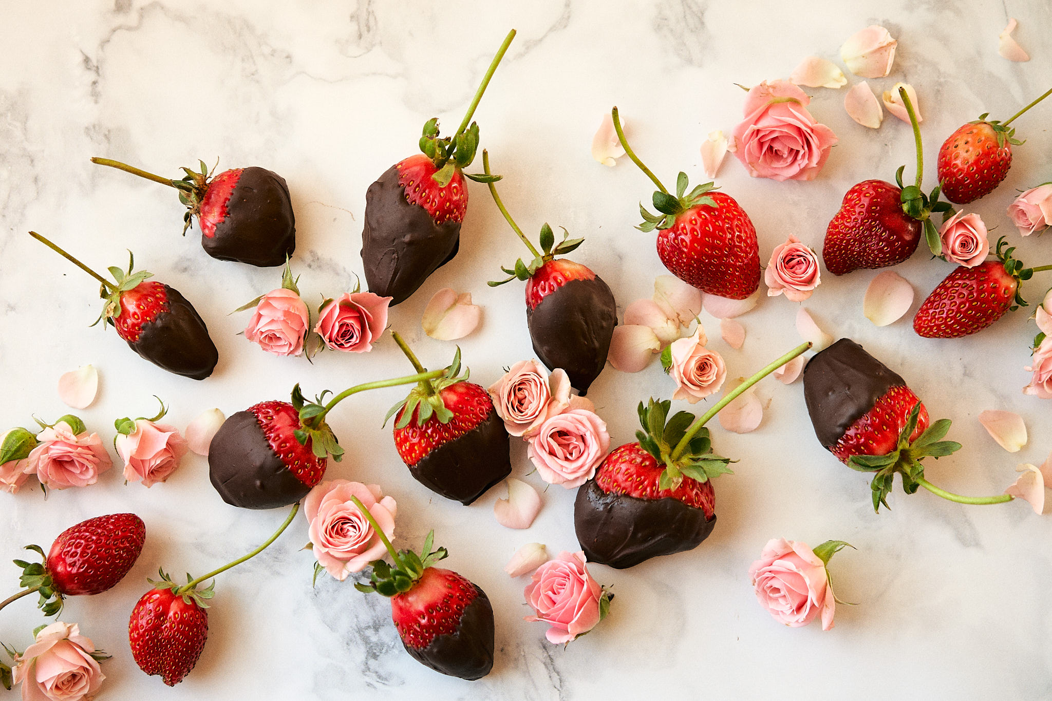 Dark Chocolate Strawberries