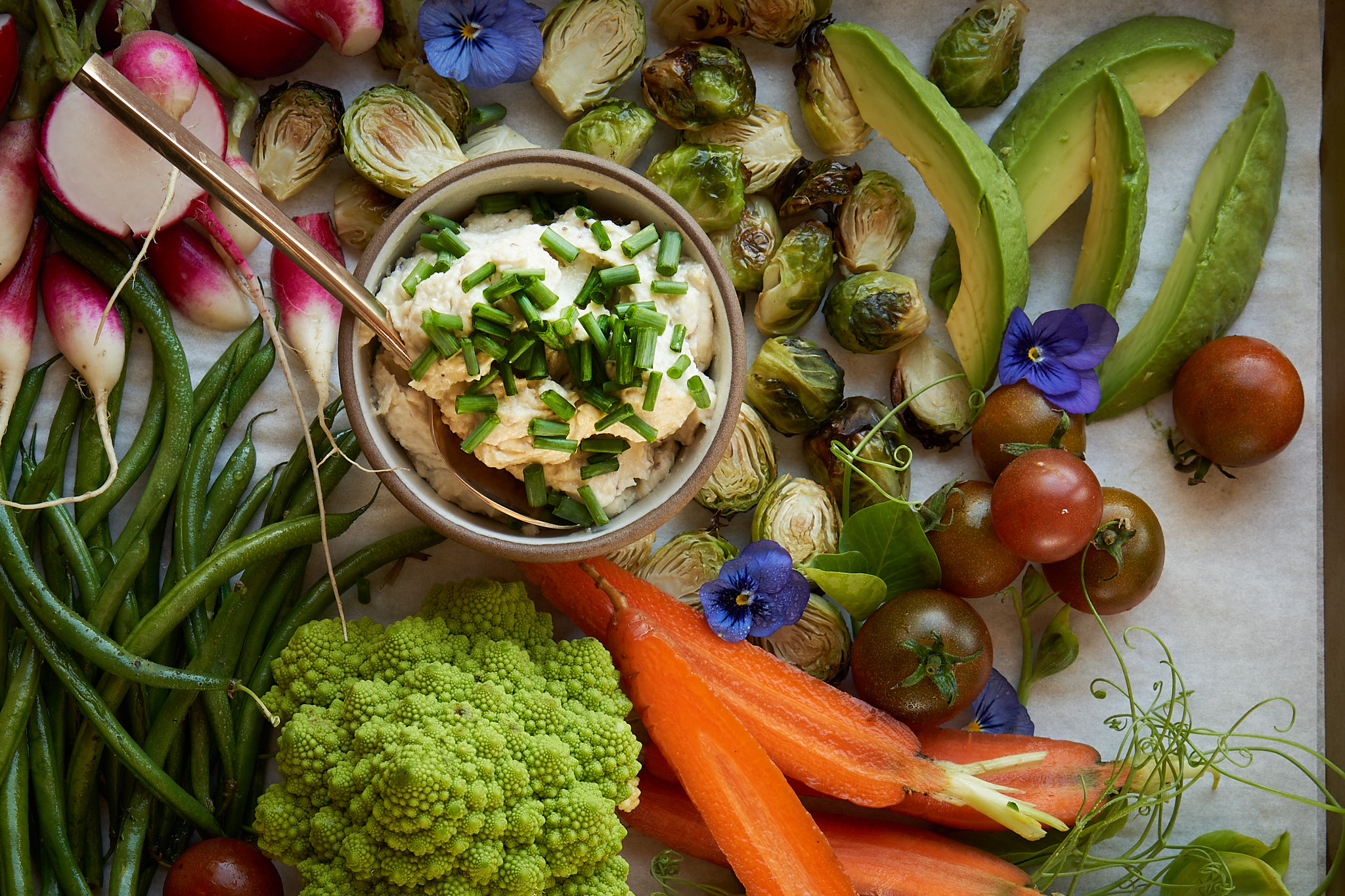 Crudités with Fromage Fort